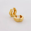 Candongas Tribal 3.9g / 1/2 in Oro Amarillo 18K