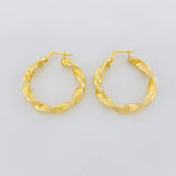 Candongas Jenn 2.65g / 1 in Oro Amarillo 18K