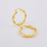 Candongas Jenn 2.65g / 1 in Oro Amarillo 18K