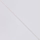 Cadena Aro Seguido Fresa 3.05g / 18 in / 1.1mm Plata 925