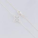Cadena Aro Seguido Treboles 5.85g / 24 in / 1.1mm Plata 925