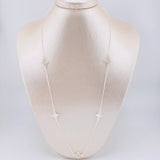 Cadena Aro Seguido Treboles 5.85g / 24 in / 1.1mm Plata 925