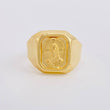 Anillo Sagrado Corazon de Jesús 3.9g / T10 Oro Amarillo 18K