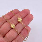Classic Link Chain Clover 5.9g / 20 in / 1mm 18K Yellow Gold