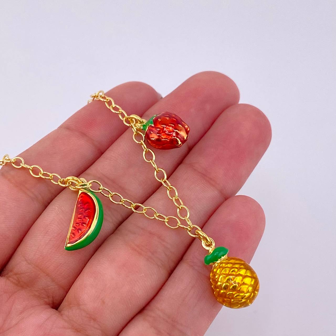 Pulso Tropical 4.7g / 7 3/4 in / 2.7mm Plata Vermeil 925