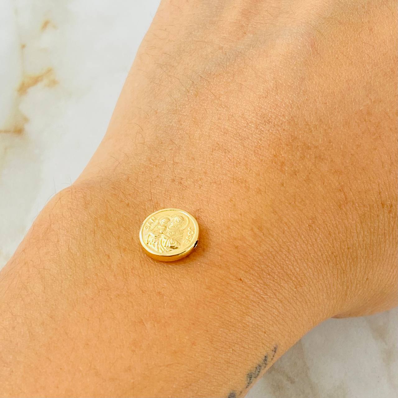 Herraje San Jose 0.55gr / 1/2 in / Oro Amarillo 18K ©