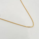 Cadena Veneciana 3.45g / 18 in / 0.91mm Oro Amarillo 18K