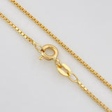 Cadena Veneciana 3.45g / 18 in / 0.91mm Oro Amarillo 18K