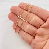 Cadena Veneciana 3.45g / 18 in / 0.91mm Oro Amarillo 18K
