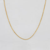 Cadena Veneciana 1.1g / 20 in / 0.42mm Oro Amarillo 18K