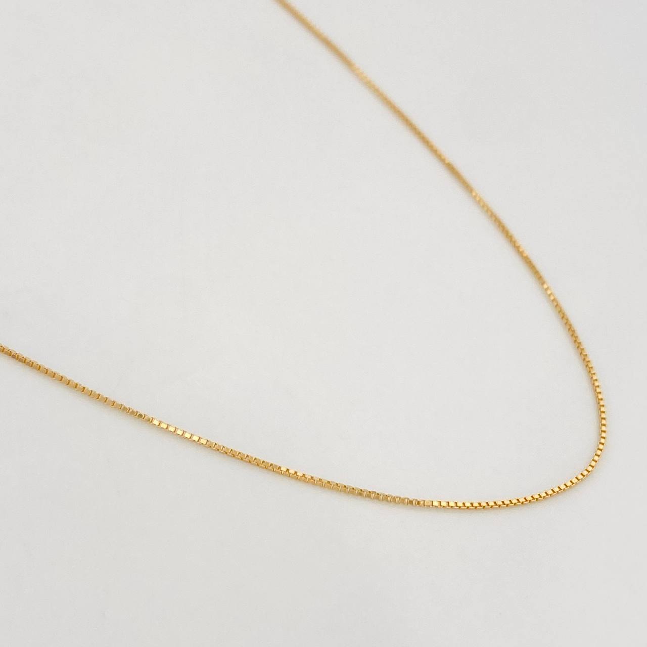 Cadena Veneciana 1.1g / 20 in / 0.42mm Oro Amarillo 18K