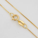 Cadena Veneciana 1.1g / 20 in / 0.42mm Oro Amarillo 18K