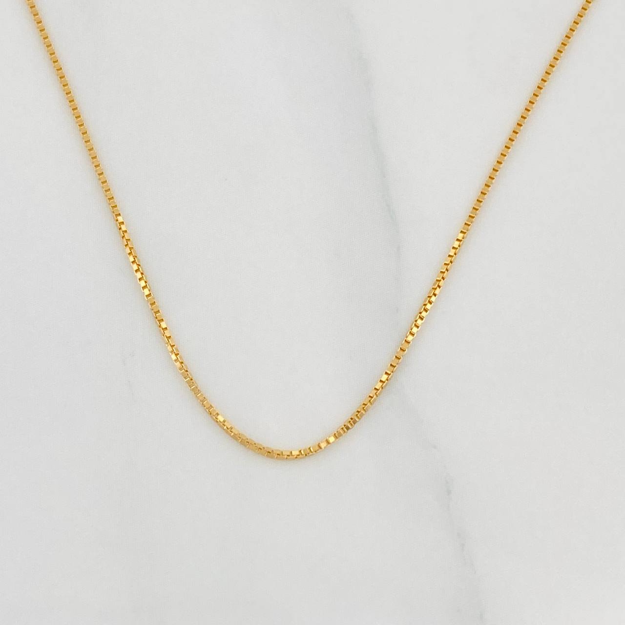 Venetian Chain 1.6g / 18 in / 0.66mm Yellow Gold 18K