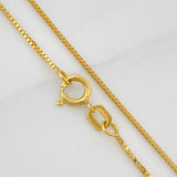 Cadena Veneciana 0.95g / 18 in / 0.55mm Oro Amarillo 18K