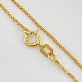 Cadena Veneciana 2.15g / 22 in / 0.6mm Oro Amarillo 18K