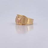 Dog Ring 1.7gr / Size 6 1/4 / 18K Gold &