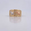 Dog Ring 1.7gr / Size 6 1/4 / 18K Gold &