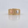 Apple Ring 1.8g / T8 1/2 Three Golds 18K