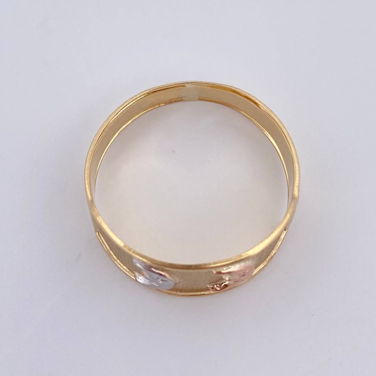 Moon Ring 1.5gr / Size 8 1/2 / 18K Gold $