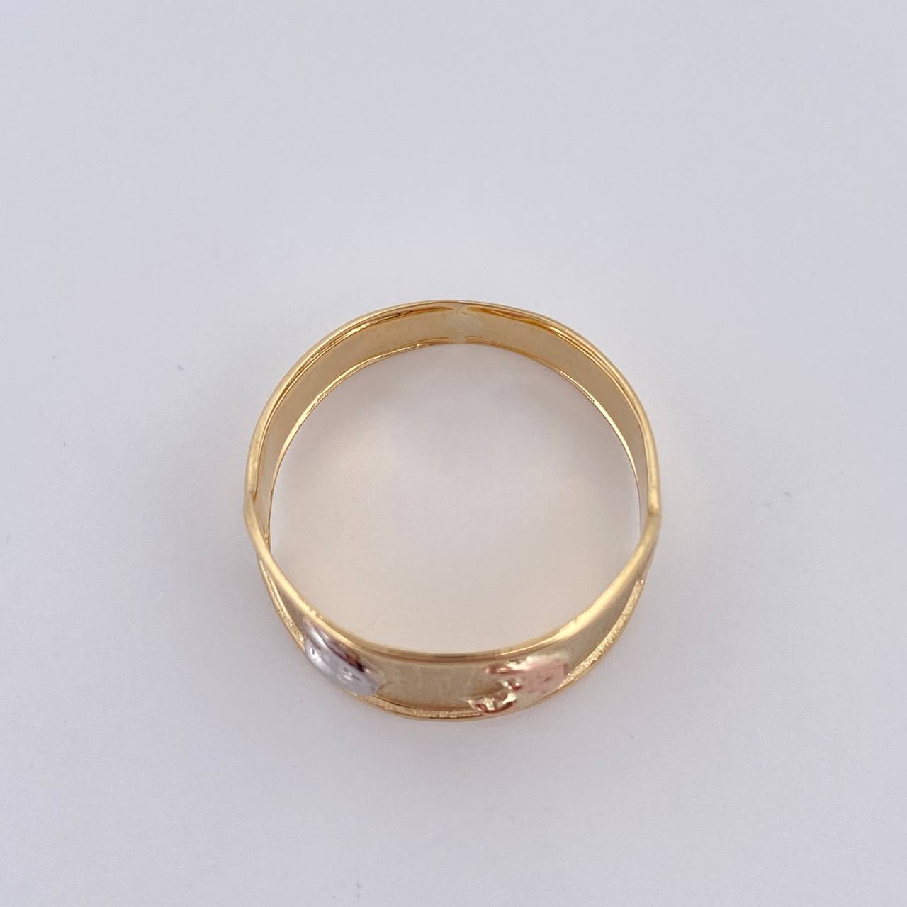 Moon Ring 1.45gr / Size 6 1/4 / 18K Gold &