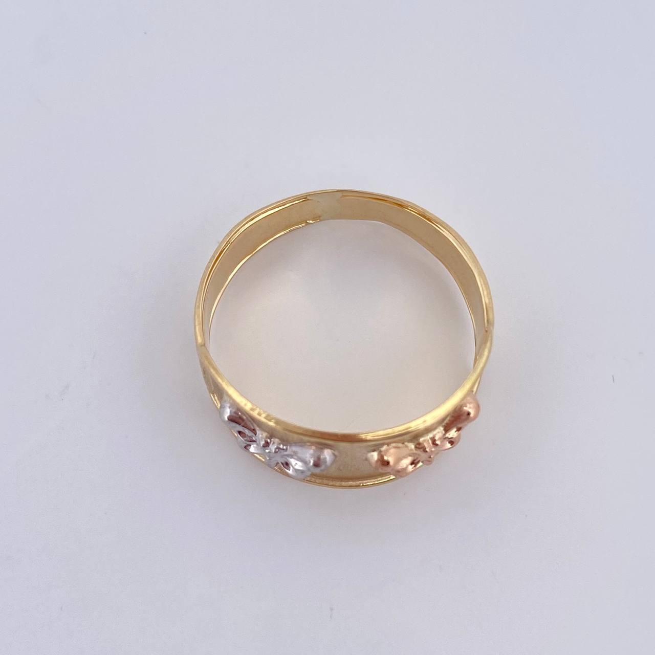 Butterfly Ring 1.7gr / Size 6 3/4 / 18K Gold &