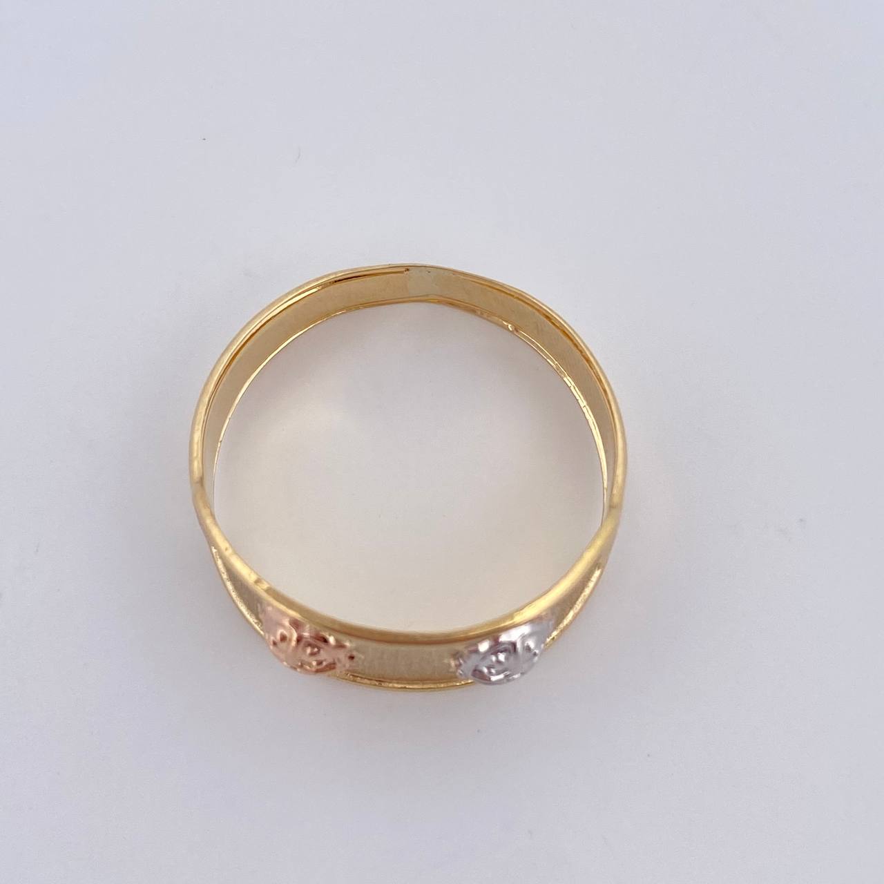 Ladybug Ring 1.65g / T7 Three Golds 18K