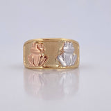 Anillo Rana 1.75gr / T6 3/4 / Oro 18K &