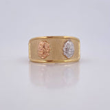 Ladybug Ring 1.65g / T7 Three Golds 18K