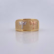 Dragonfly Ring 1.65gr / Size 8 / 18K Gold &