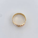 Anillo Corazon 1.55gr / T6 / Oro 18K $