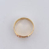 Heart Ring 15s 1.7gr / Size 6 3/4 / 18K Gold $
