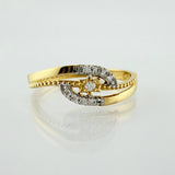 Anillo Estrella 2.25gr / T7 3/4 / Oro Amarillo 18K ©