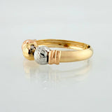 Trio Beads Ring 1.35gr / T5 / Three Golds 18K