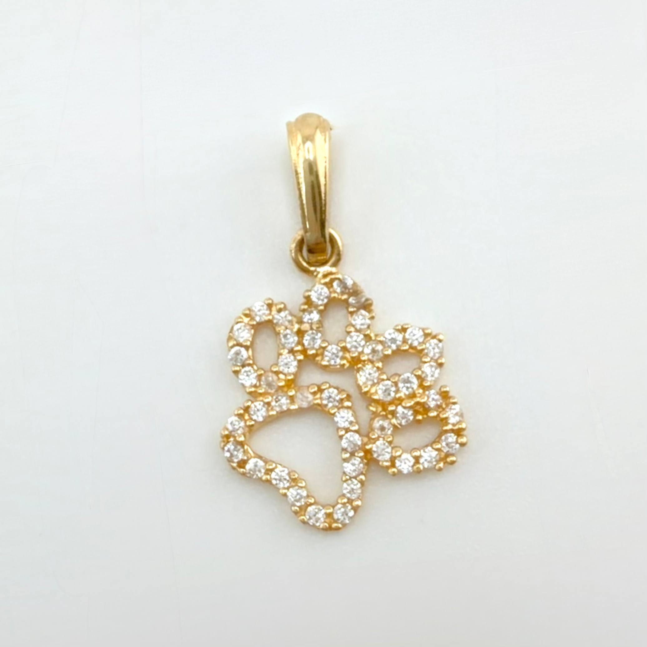 Dije Huella 1gr / 3/4 in / Oro Amarillo 18K ©