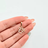 Dije Huella 1gr / 3/4 in / Oro Amarillo 18K ©