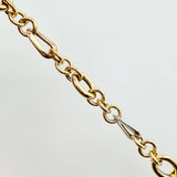 Pulso Aro Seguido 3.85gr / 7 1/2 in / 5mm Tres Oros +4 18K