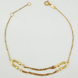 Pulso Cajón Imanes 1.3gr / 7 1/2 in / 0.8mm Oro Amarillo +4 18K