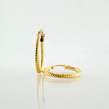 Candongas Yian 1.55gr / 1 in / Oro Amarillo 18K