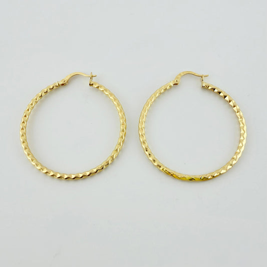 Candongas Sheva 1.75gr / 1 1/4 in / Oro Amarillo 18K