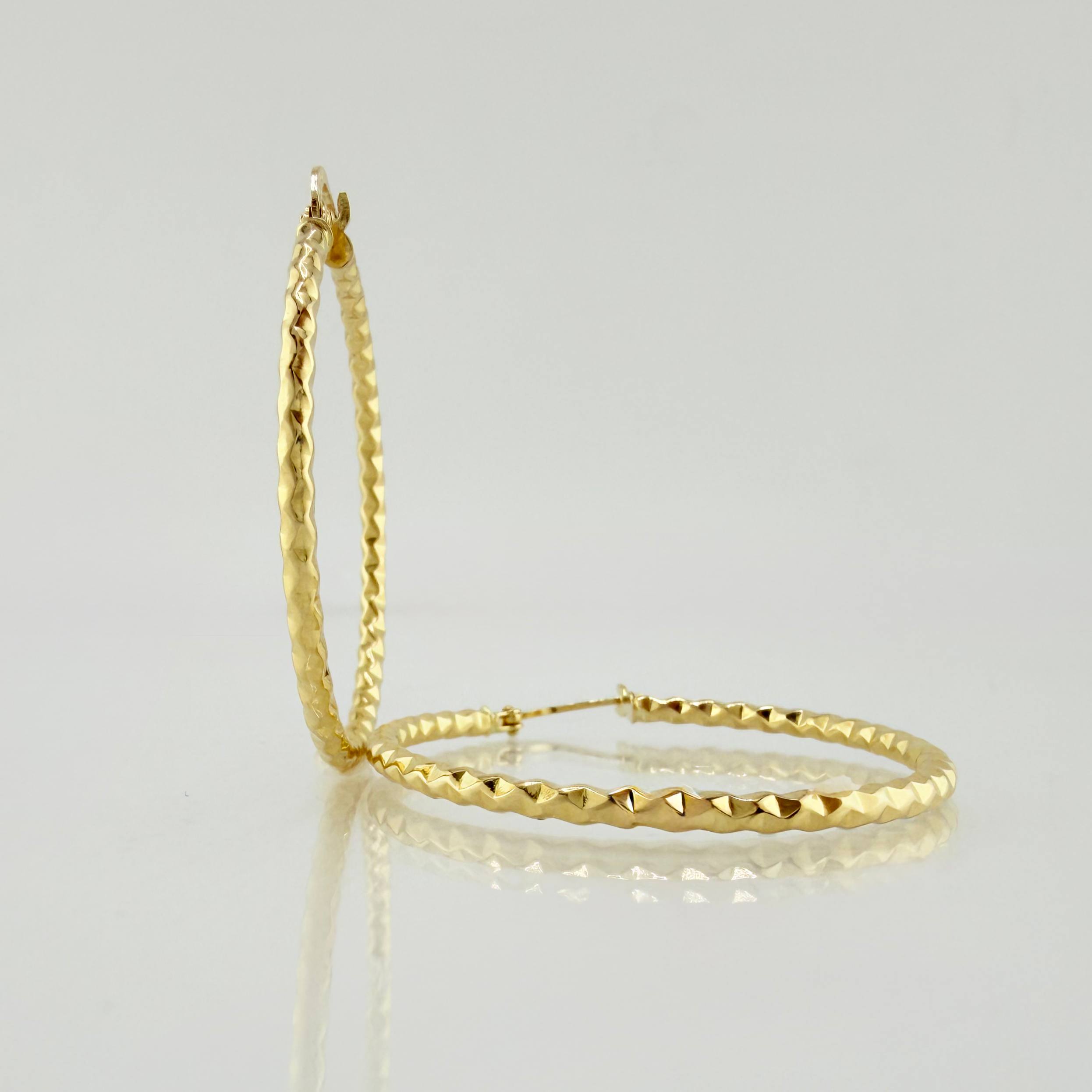 Candongas Sheva 1.75gr / 1 1/4 in / Oro Amarillo 18K