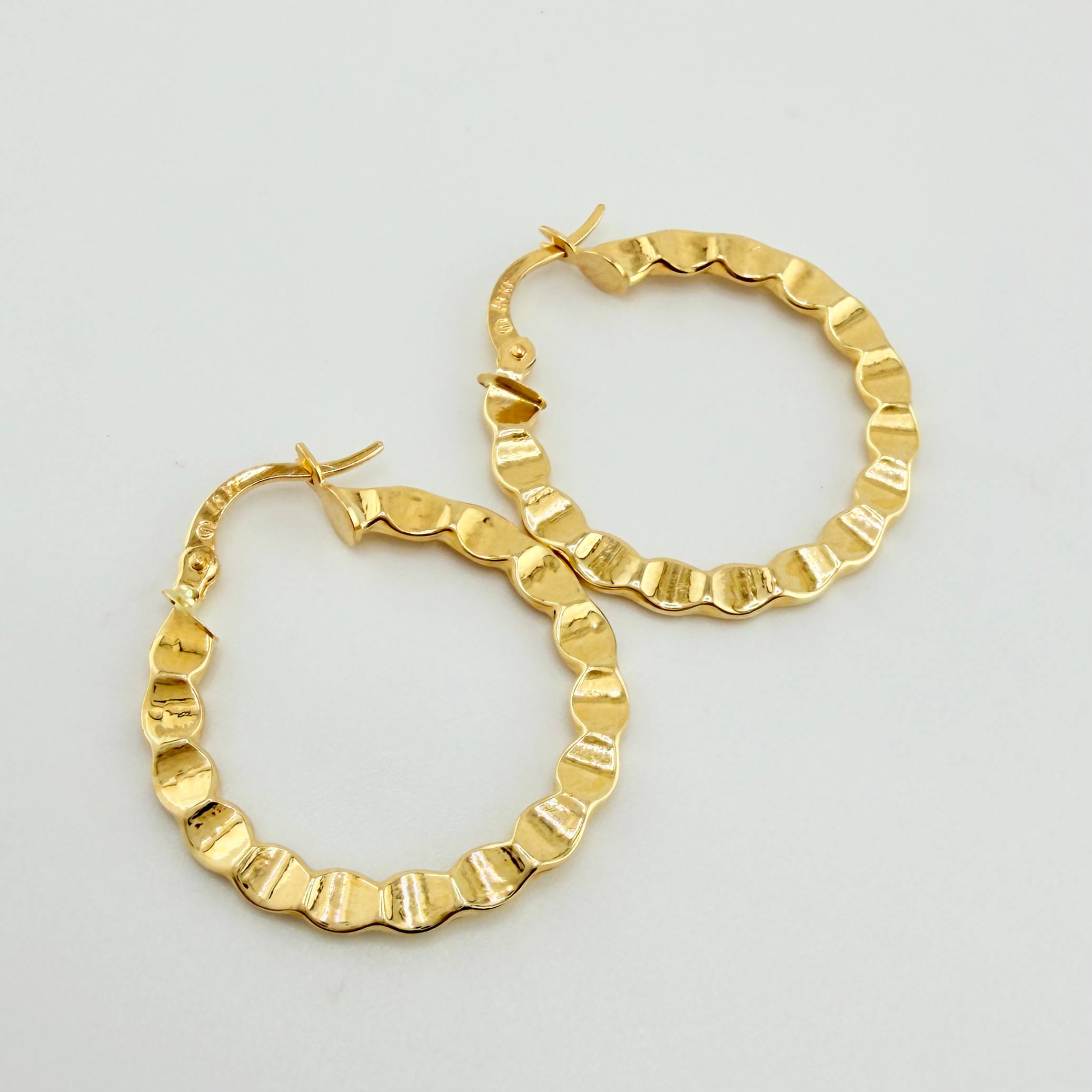 Candongas Siad 1.6gr / 1 in / Oro Amarillo 18K