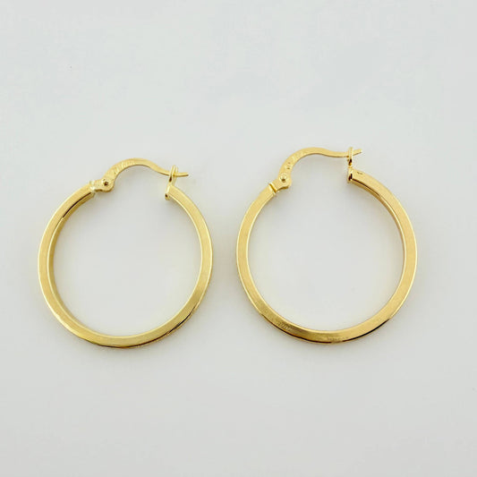 Candongas Tribal 1.75gr / 1 in / Oro Amarillo 18K