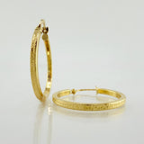 Candongas Tribal 1.65gr / 1 in / Oro Amarillo 18K