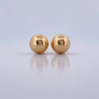 Topos Bola 1.1gr / 10mm Lisa Oro Amarillo 18K &