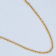 Rope Chain 4.65gr / 19 3/4 in / 18K Gold +3 $