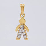 Dije Niño 1.15 g / 3/4 in Oro Amarillo 18K