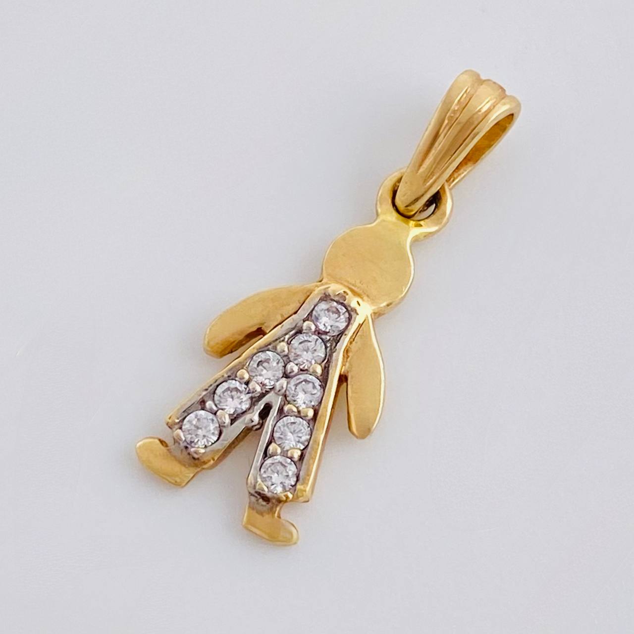 Dije Niño 1.15 g / 3/4 in Oro Amarillo 18K