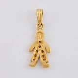 Dije Niño 1.15 g / 3/4 in Oro Amarillo 18K