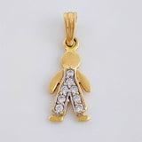 Dije Niño 1.15 g / 3/4 in Oro Amarillo 18K