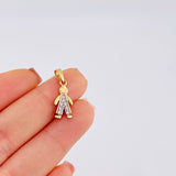 Dije Niño 1.15 g / 3/4 in Oro Amarillo 18K
